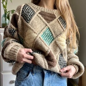 Vintage, Shetland wool sweater!